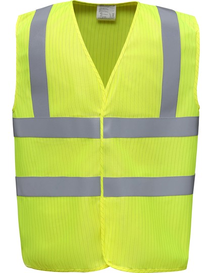 YOKO Hi-Vis Anti-Static Flame Retardant Waistcoat