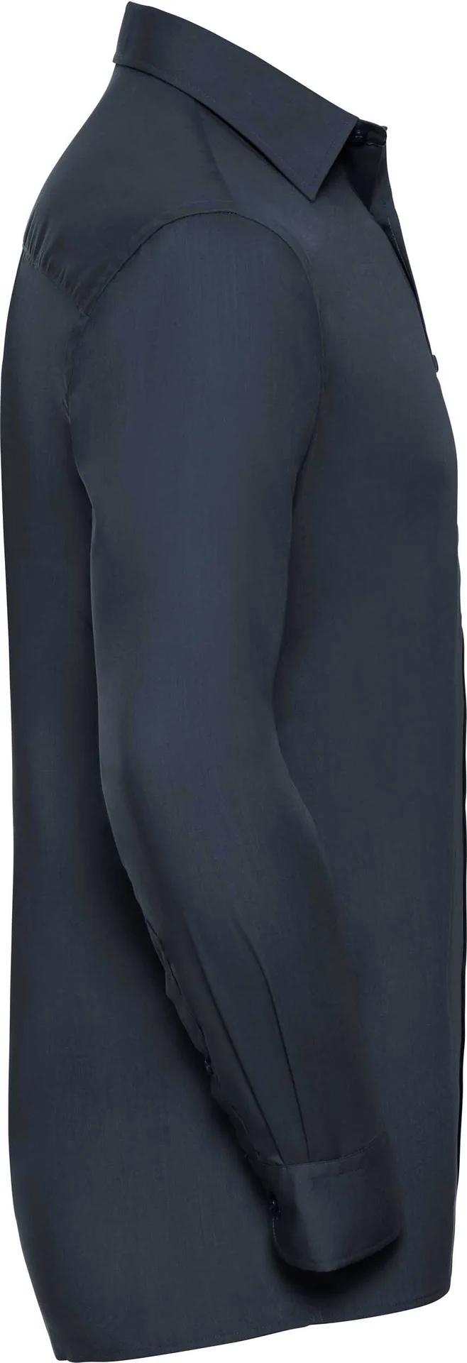Russell Men's Long Sleeve Polycotton Easy Care Poplin Shirt
