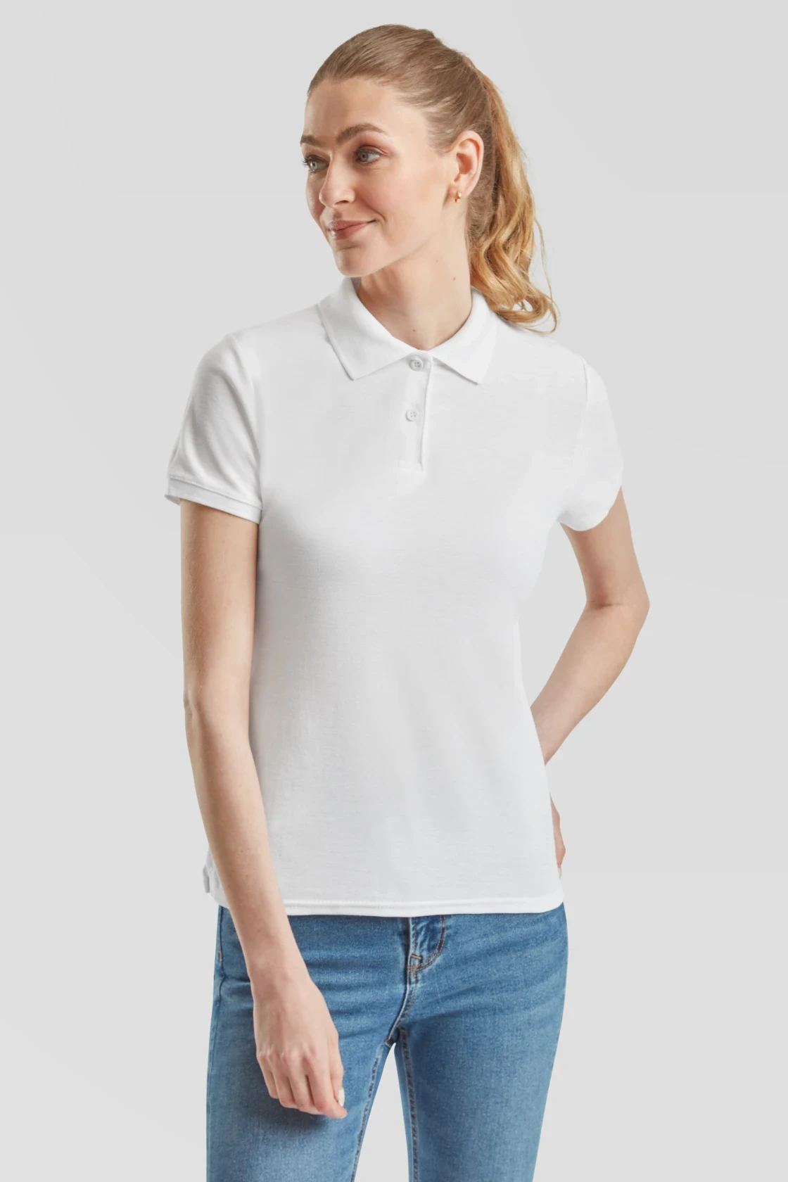 F.O.L. Lady-Fit 65/35 Piqué Polo
