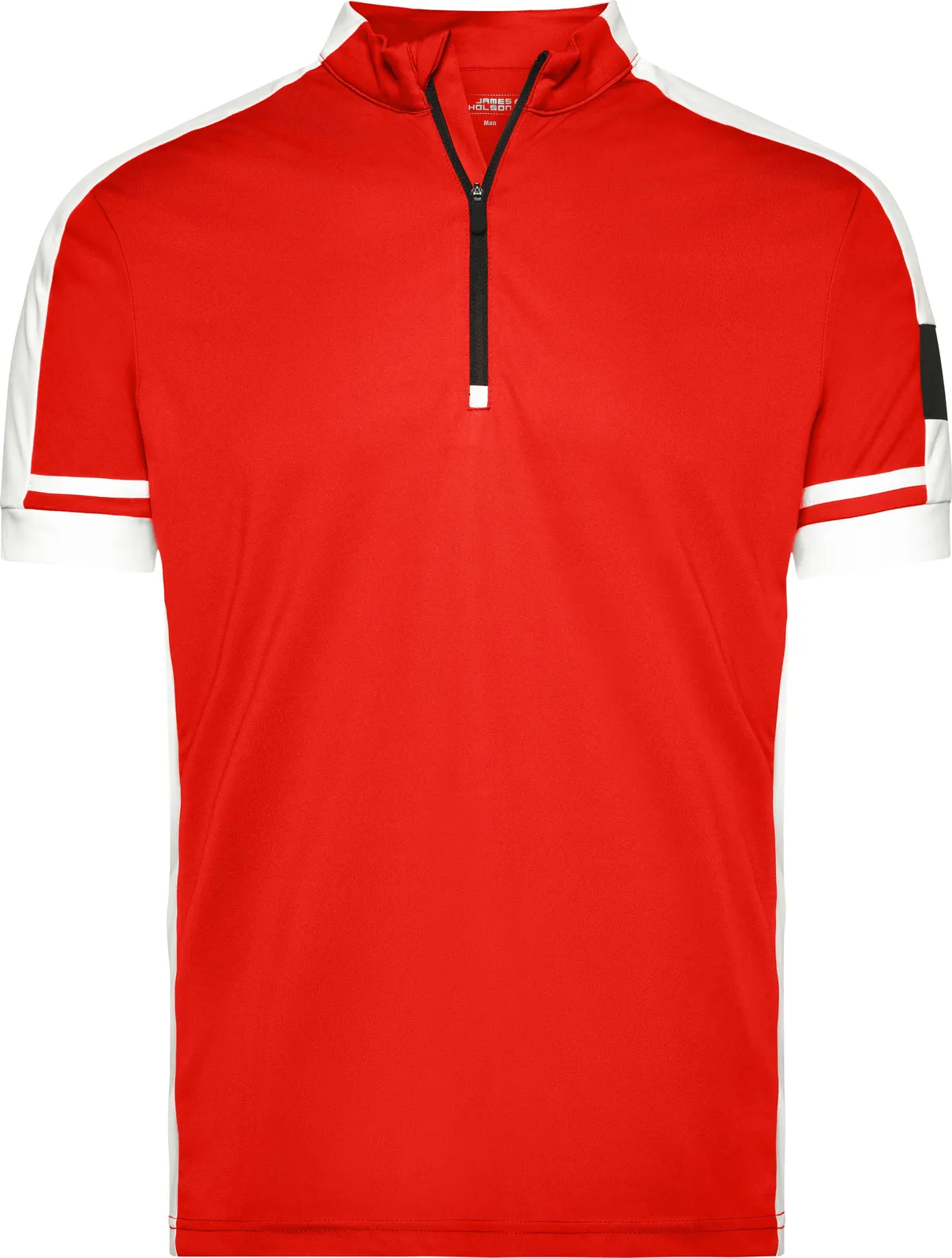 James & Nicholson Men's Bike-T Half Zip