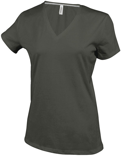 Kariban Damen V-Neck T-Shirt Kariban Damen V-Neck T-Shirt