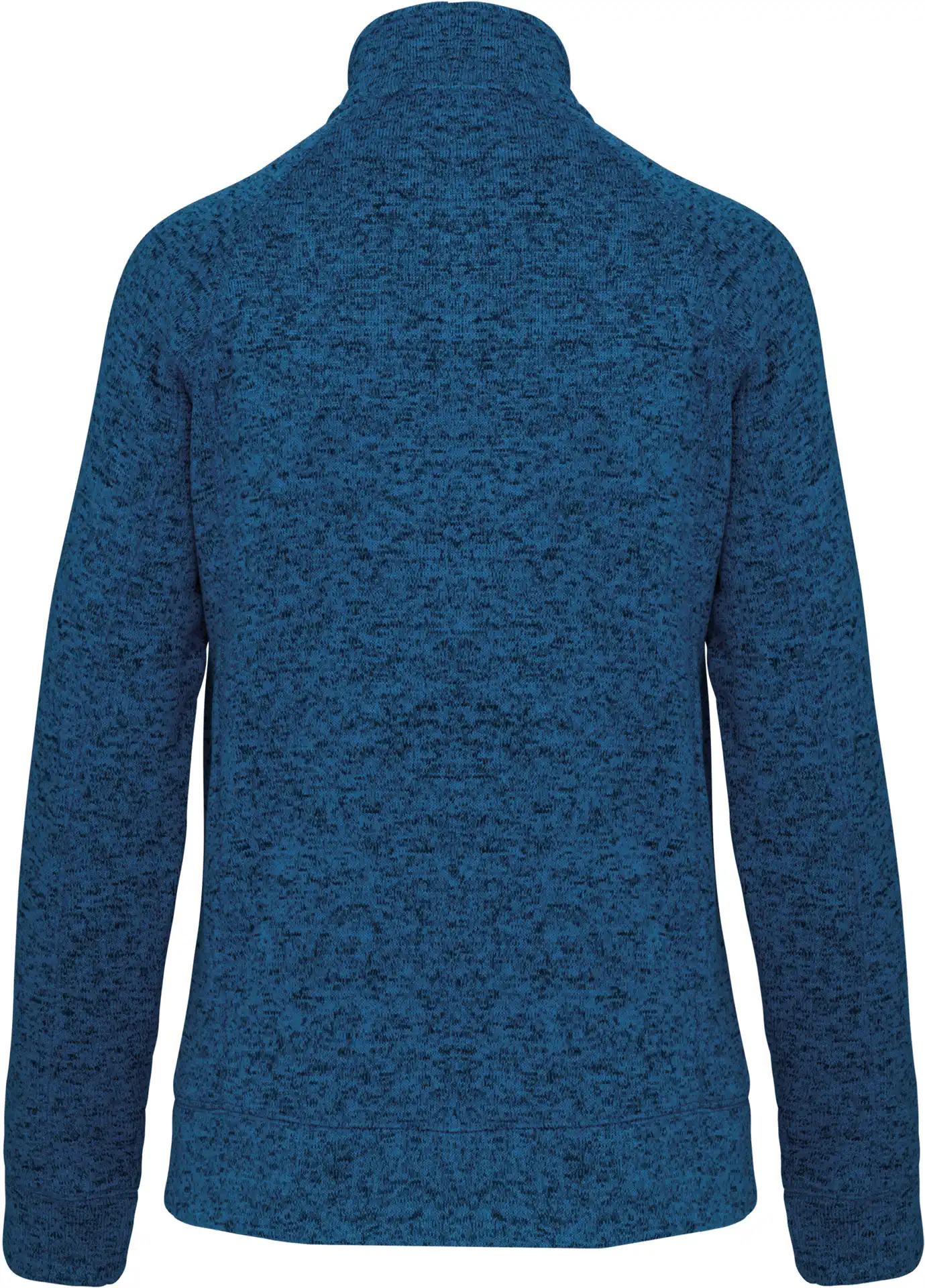 Kariban Damen Melange Strickfleece Jacke
