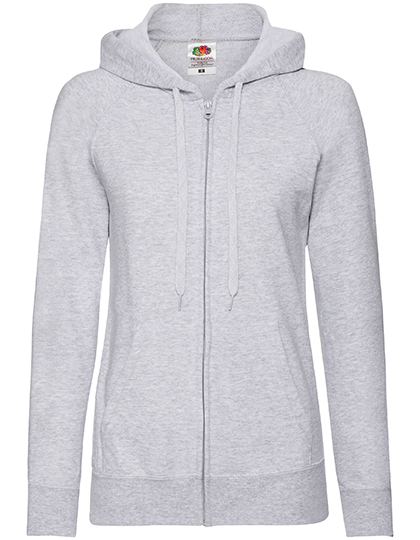 F.O.L. Ladies Lightweight Hooded Sweat Jacket