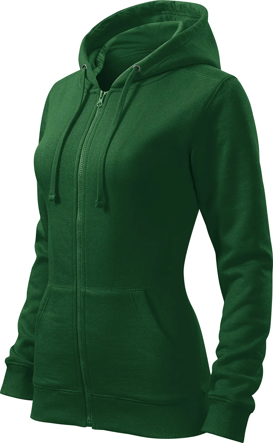 MALFINI Sweatshirt Damen Trendy Zipper 411