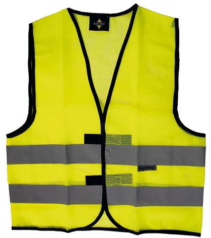 Korntex Hi-Vis Mesh Safety Vest Thessaloniki