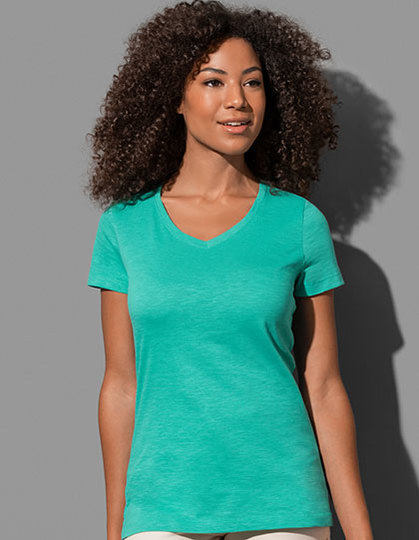 Stedman Sharon Slub V-Neck for women
