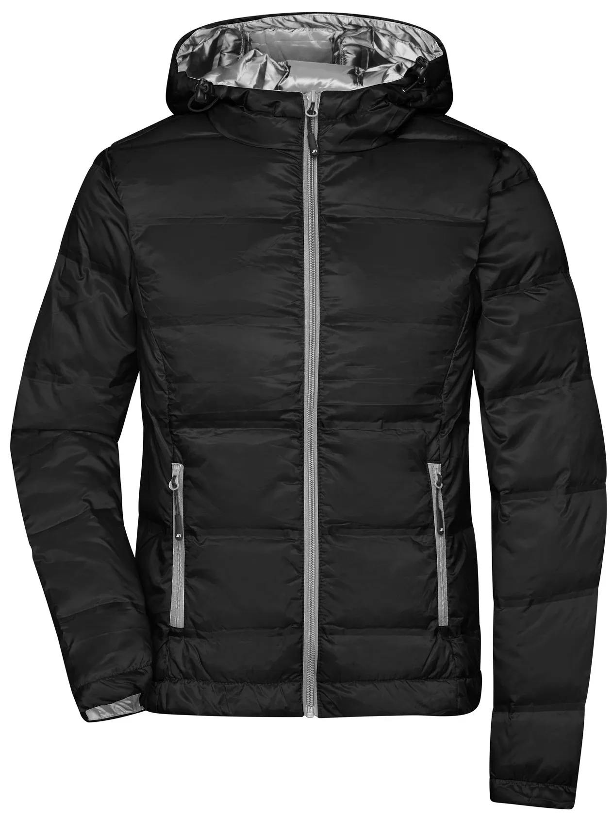 James & Nicholson Ladies Hooded Down Jacket
