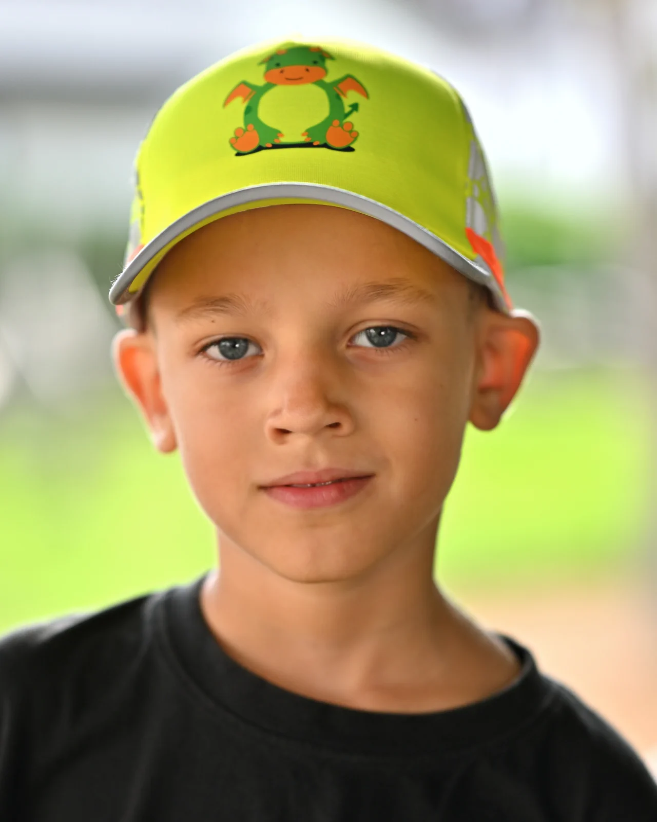 korntex-capfun-cap-for-kids-funtastic-wildlife-dragonyellow-model-4 Korntex Cap für Kinder Funtastic Wildlife