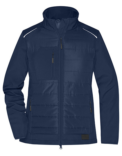 James & Nicholson Ladies Hybrid Jacket 1819 James & Nicholson Ladies Hybrid Jacket 1819