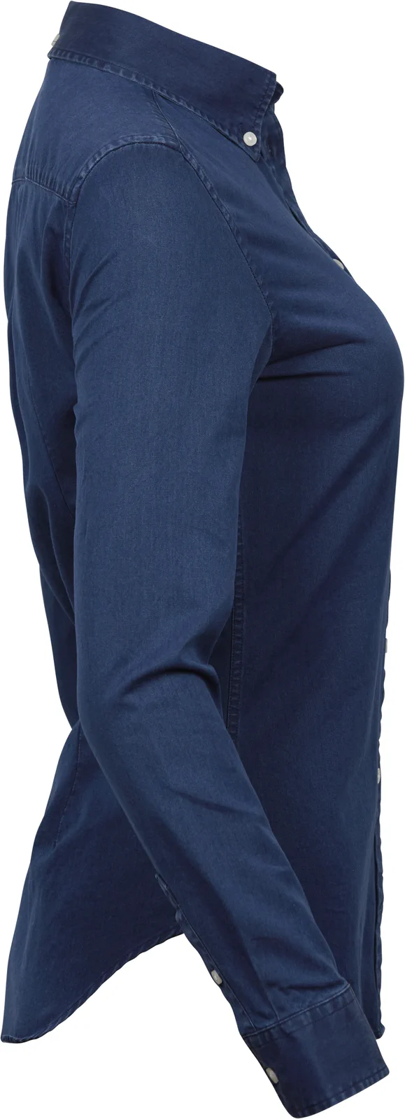 tee-jays-4003-womens-casual-twill-shirt-indigo-right-4 Tee Jays Women's Casual Twill Shirt