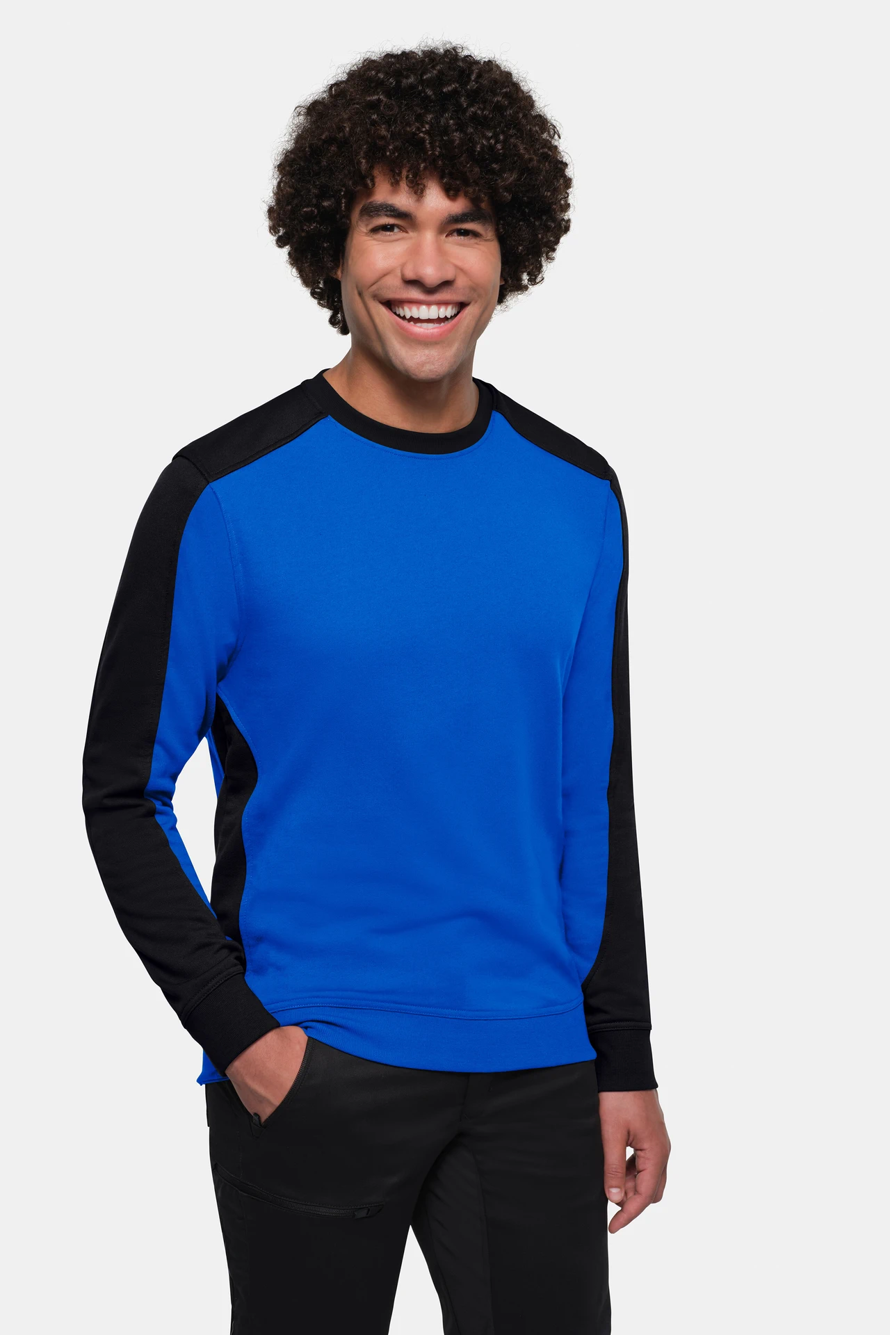 HAKRO Sweatshirt 549 Contrast MIKRALINAR® ECO