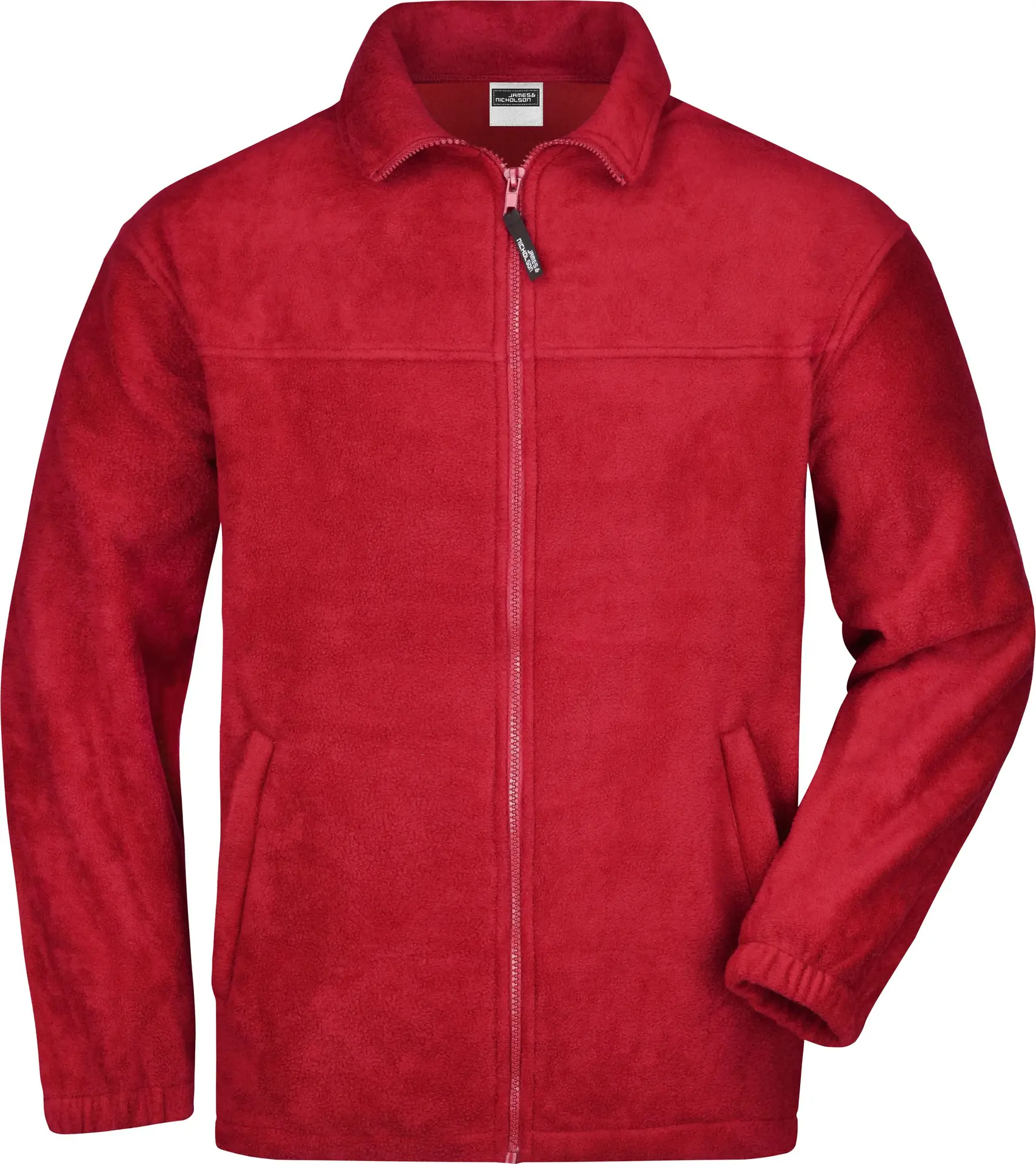 James & Nicholson Full-Zip Fleece