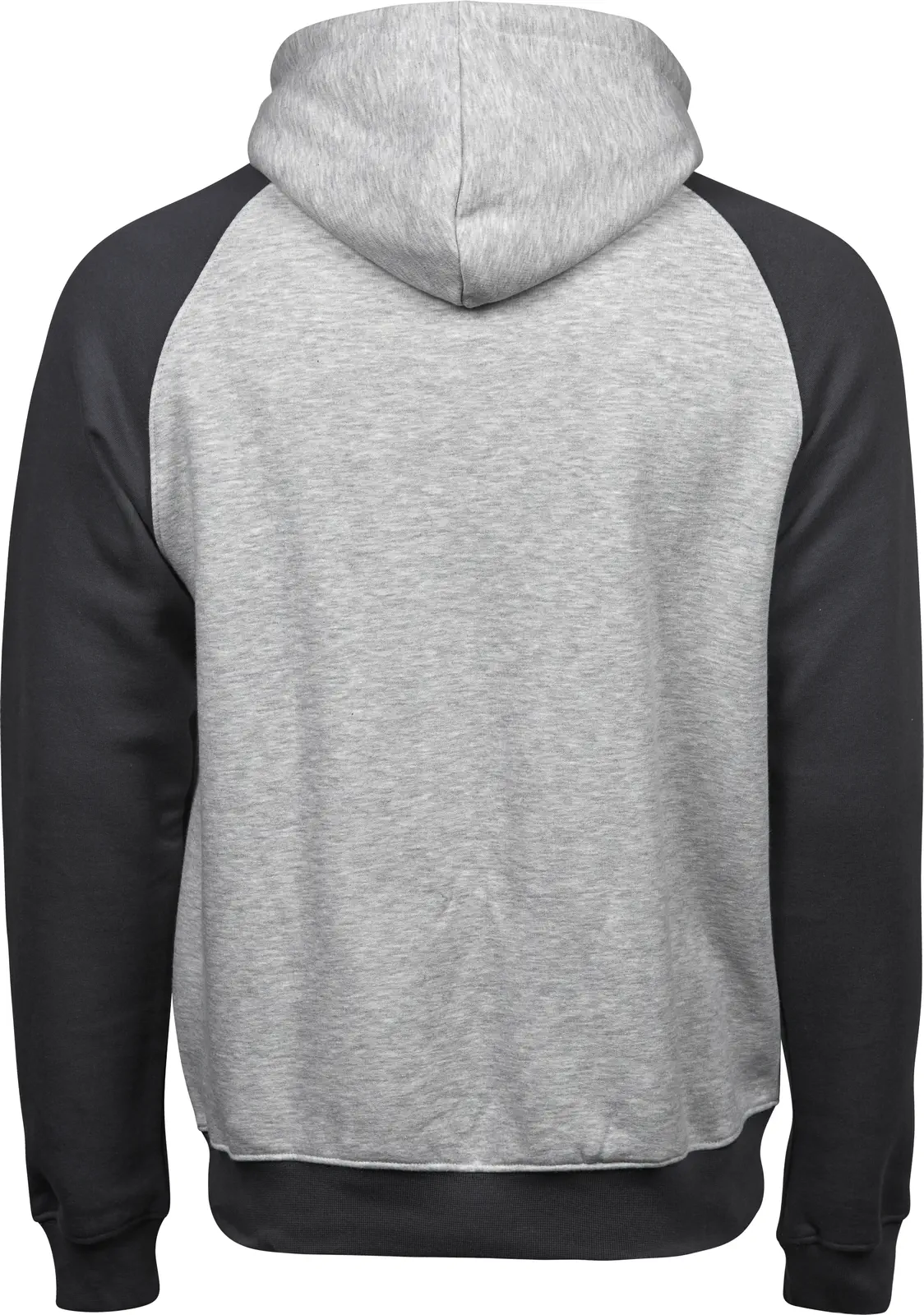 tee-jays-5432-two-tone-hooded-sweatshirt-heathergrey-darkgrey-back-3 Tee Jays Two-Tone Hooded Sweatshirt
