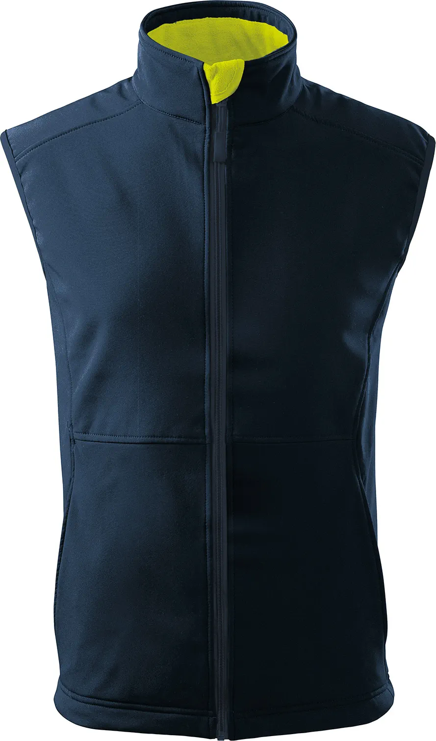 malfini-517-vision-softshellweste-herren-marineblau-front-2 MALFINI Softshellweste Vision 517
