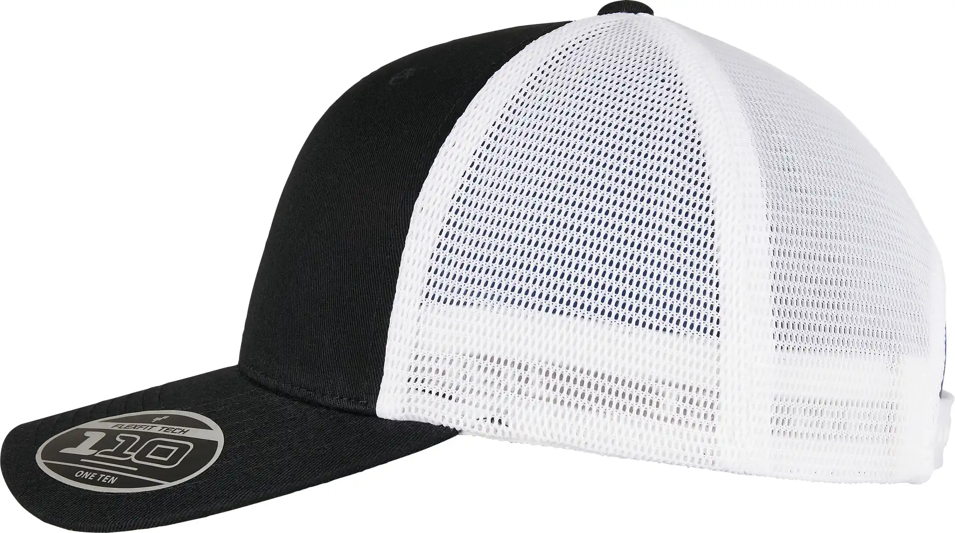 flexfit-110mt-mesh-2-tone-cap-black-white-left-7 FLEXFIT 110 Mesh 2-Tone Cap