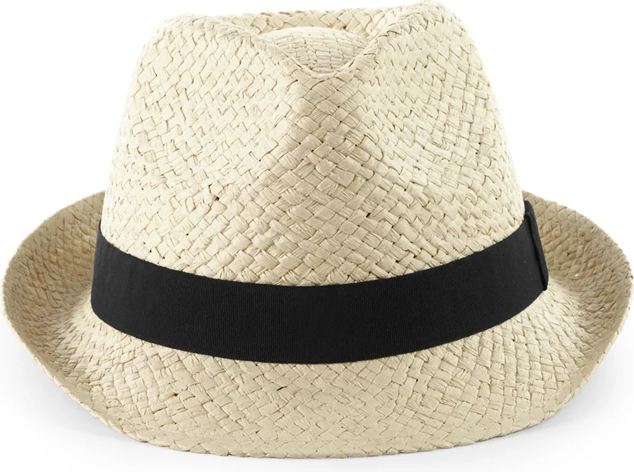 beechfield-b720-festival-trilby-natural-front-2 Beechfield Festival Trilby