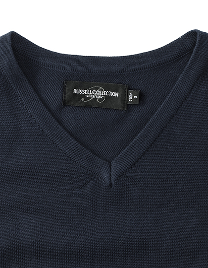Russell V-Neck Sleeveless Knitted Pullover Russell V-Neck Sleeveless Knitted Pullover