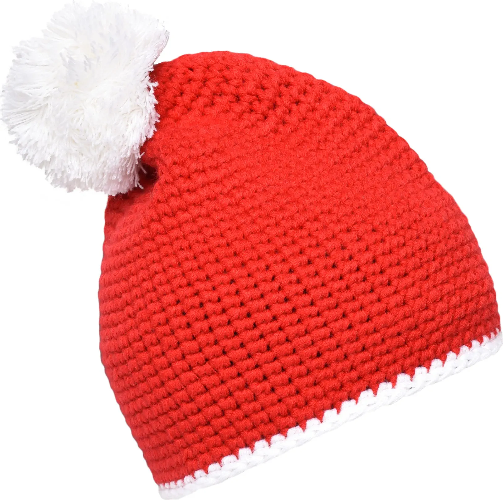 myrtle beach Pompon Hat with Contrast Stripe
