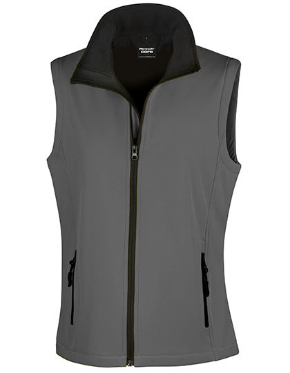 Result Ladies` Printable Soft Shell Bodywarmer