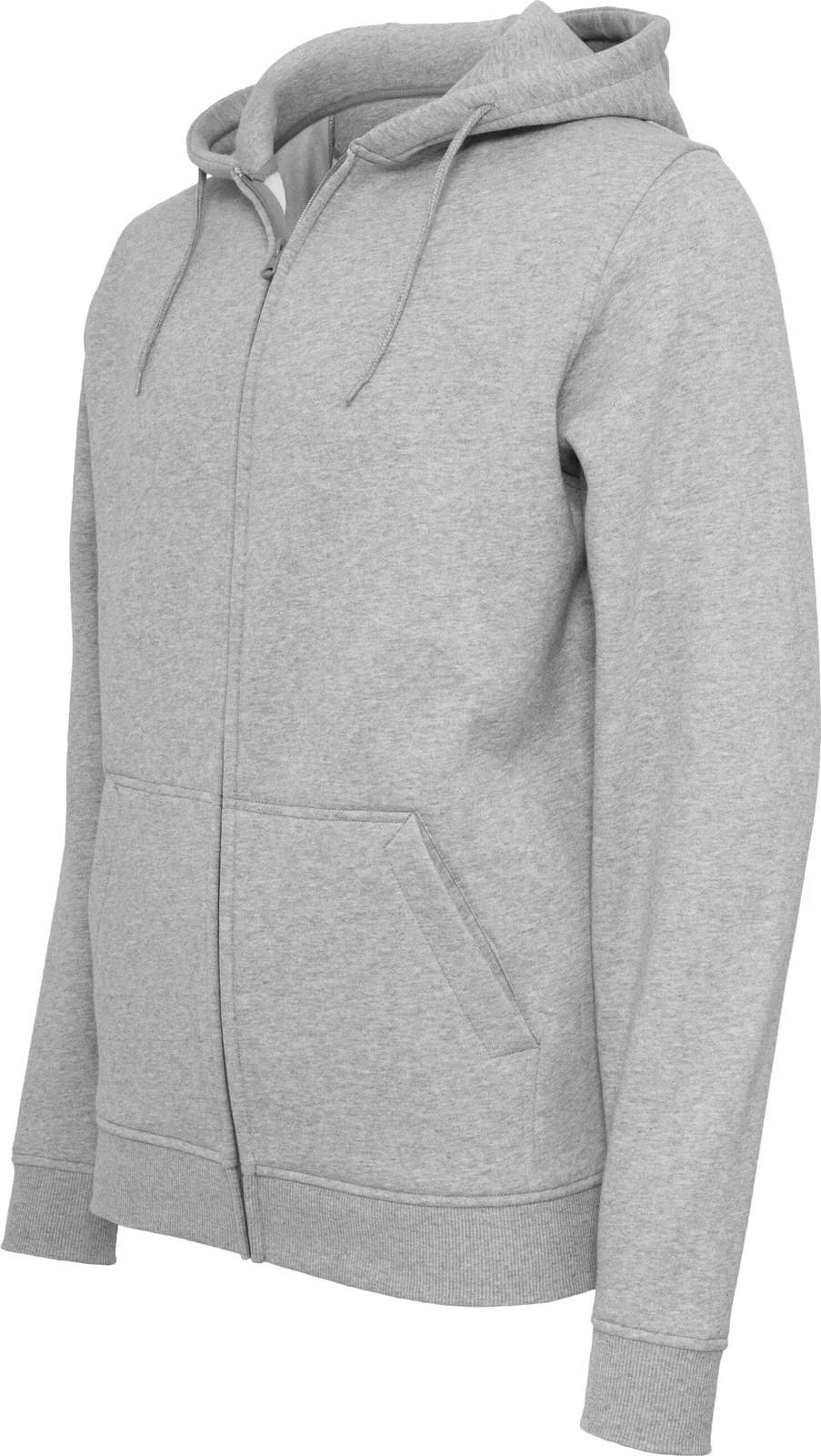 Build Your Brand Heavy Zip Hoody