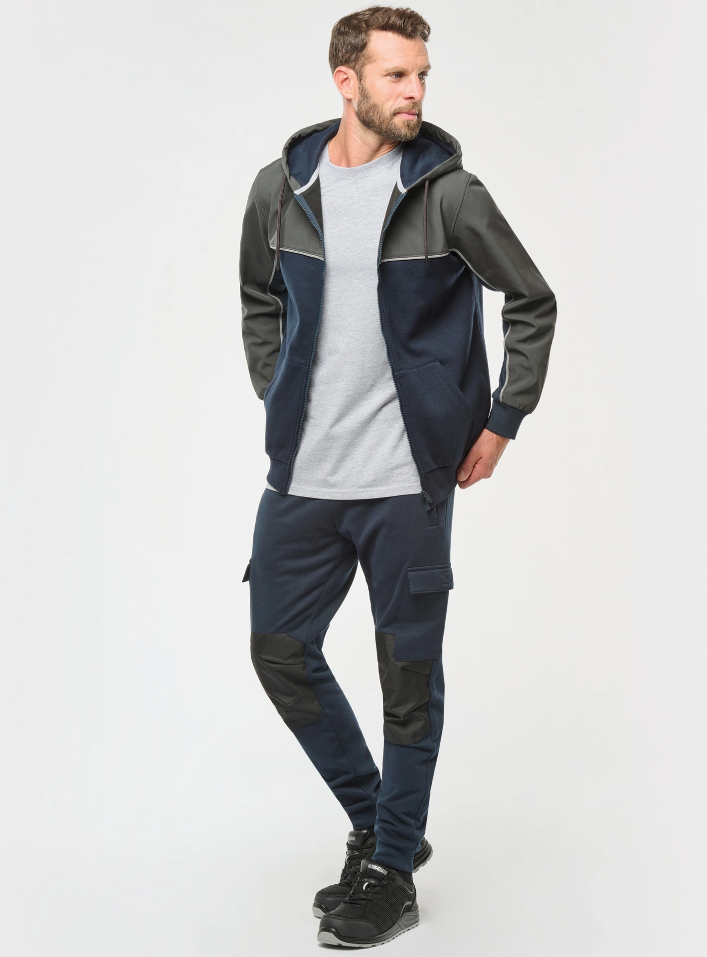kariban-WK710-workwear-sweathose-model-3 Kariban Workwear Sweathose