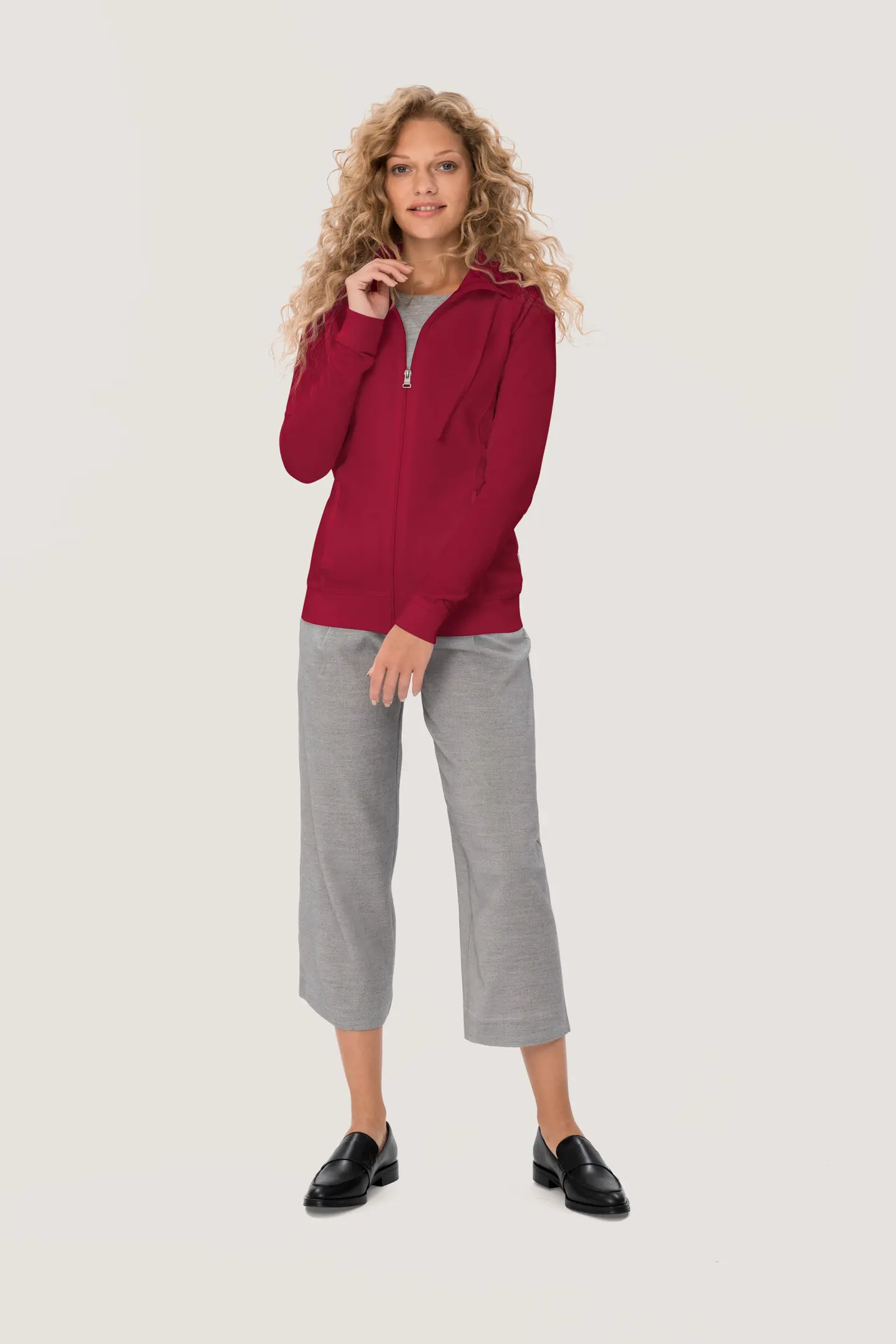 HAKRO Women-Sweatjacke 406 College HAKRO Women-Sweatjacke 406 College