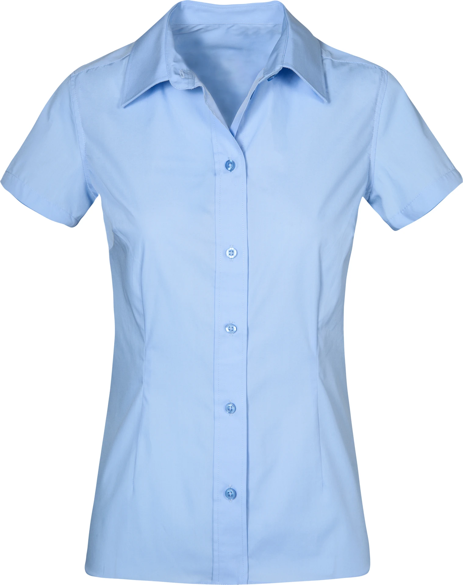 Promodoro Women´s Poplin Shirt Short Sleeve