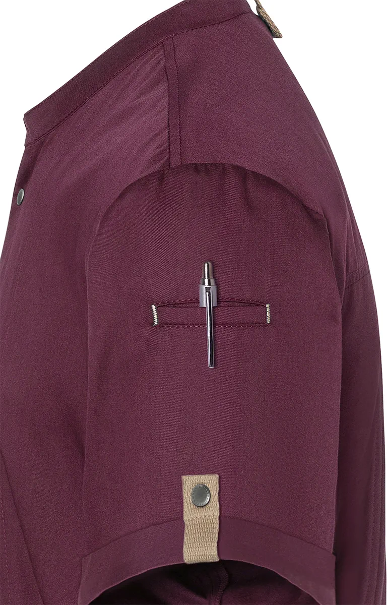 KARLOWSKY Kurzarm Kochjacke Green-Generation