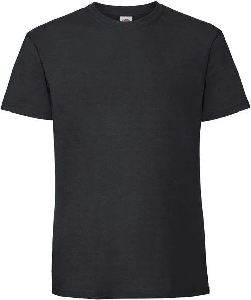 fruit-of-the-loom-61-422-0-iconic-195-t-shirt-black-4 F.O.L. Iconic 195 T