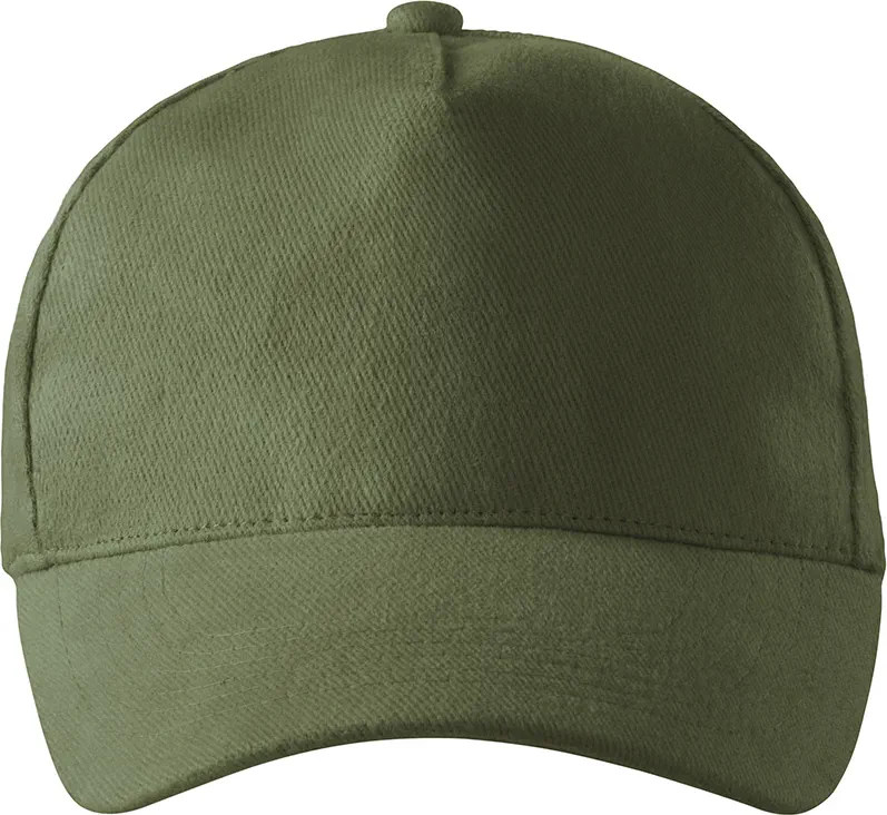 malfini-307-6p-muetze-khaki-front-2 MALFINI Mütze 5P 307