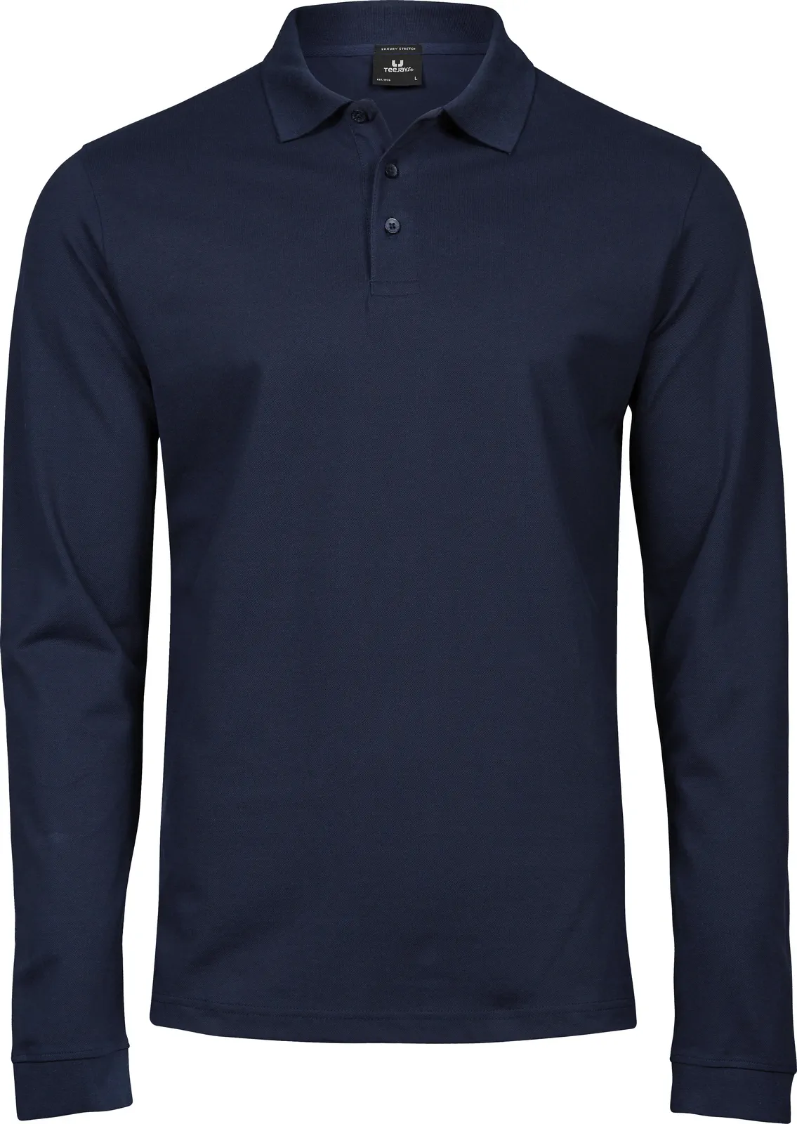 Tee Jays Men's Luxury Stretch Long Sleeve Polo