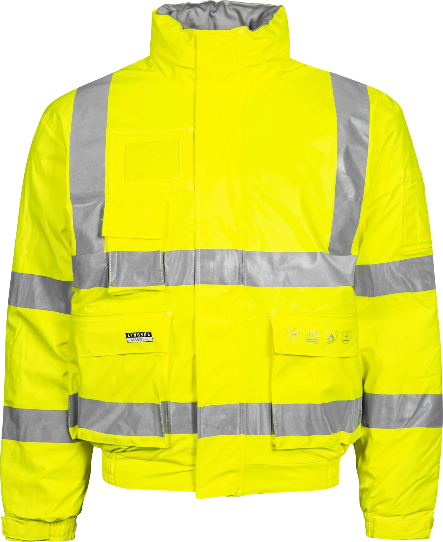 Lyngsøe FR-LR3567 Flammhemmende Hi-Vis Winter-Regenjacke