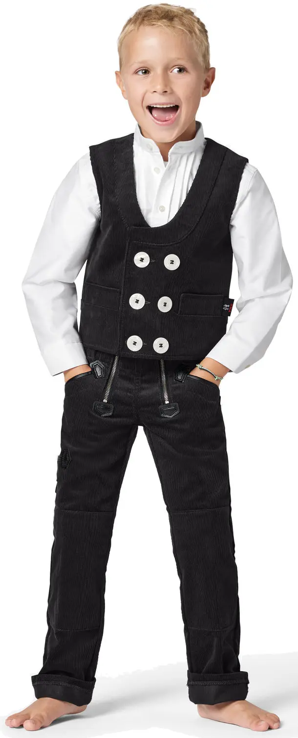 FHB Kinder-Zunfthose AUGUST Zwirn-Feincord