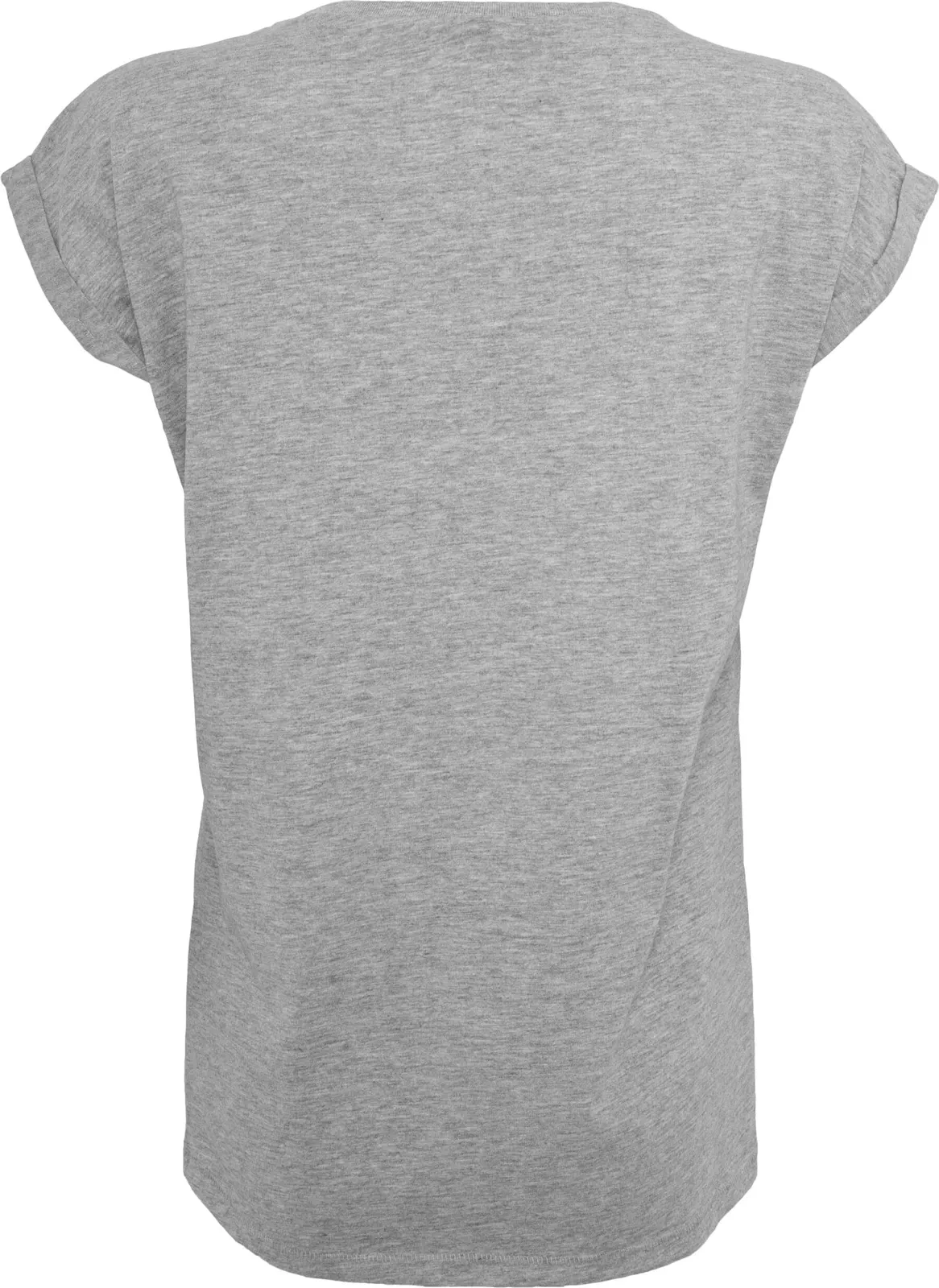 BYB-BY021-ladies-extended-shoulder-t-shirt-heathergrey-back-7 Build Your Brand Ladies Extended Shoulder Tee