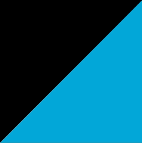 black/turquoise