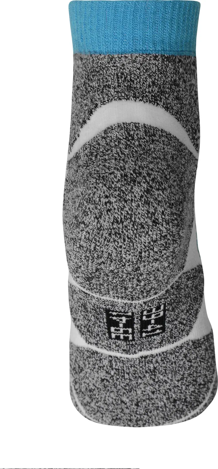 jn214-sport-sneaker-socks-brightblue-white-6 James & Nicholson Sport Sneaker Socks