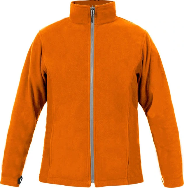 promodoro-7911-womens-fleece-jacket-orange-front-3 Promodoro Women's Fleece Jacket C+