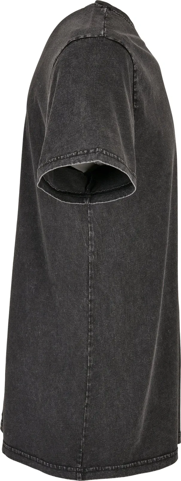 BYB-BY190-acid-washed-round-neck-t-shirt-black-right-8 Build Your Brand Acid Washed Round Neck Tee