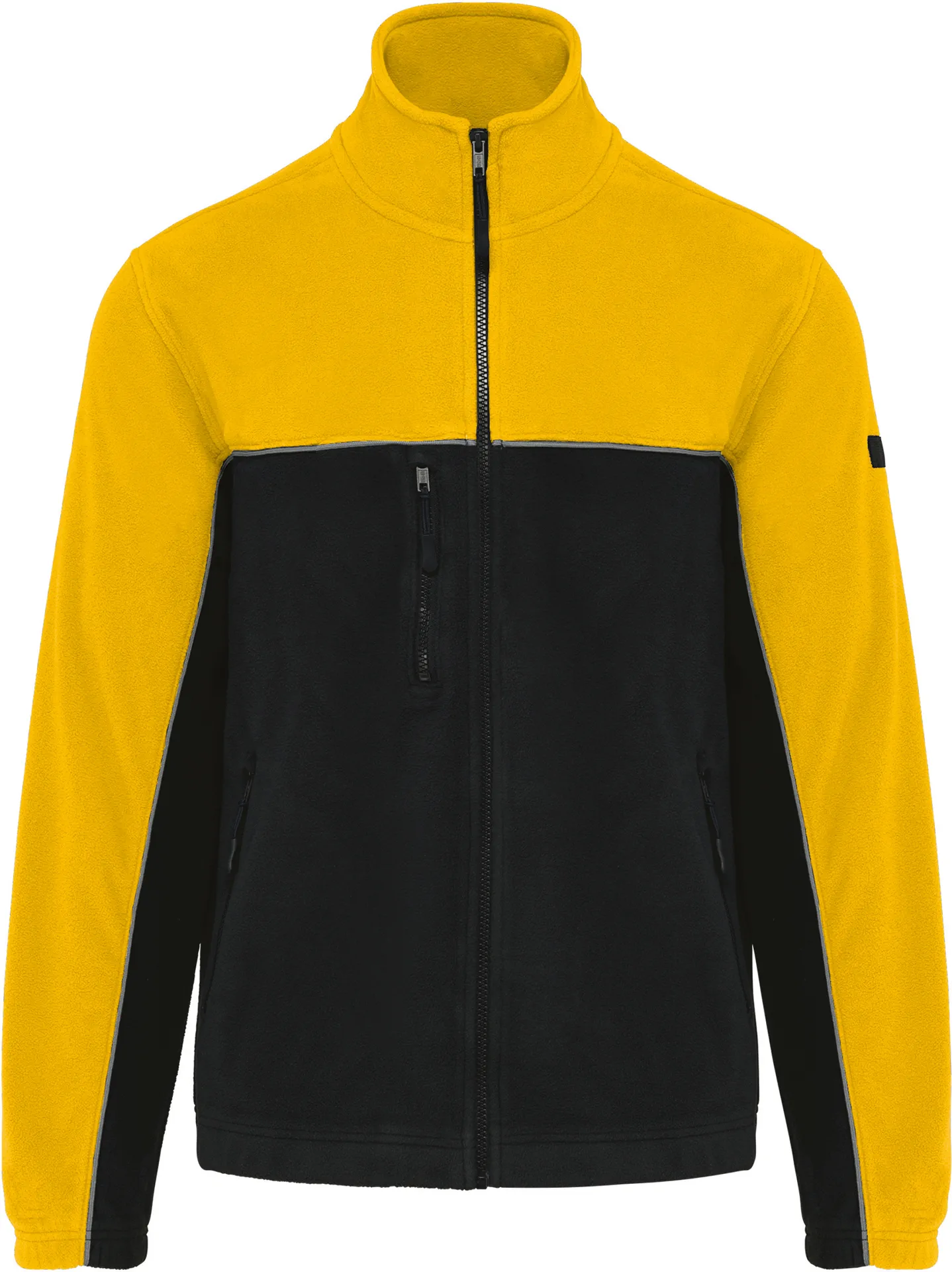 black/yellow