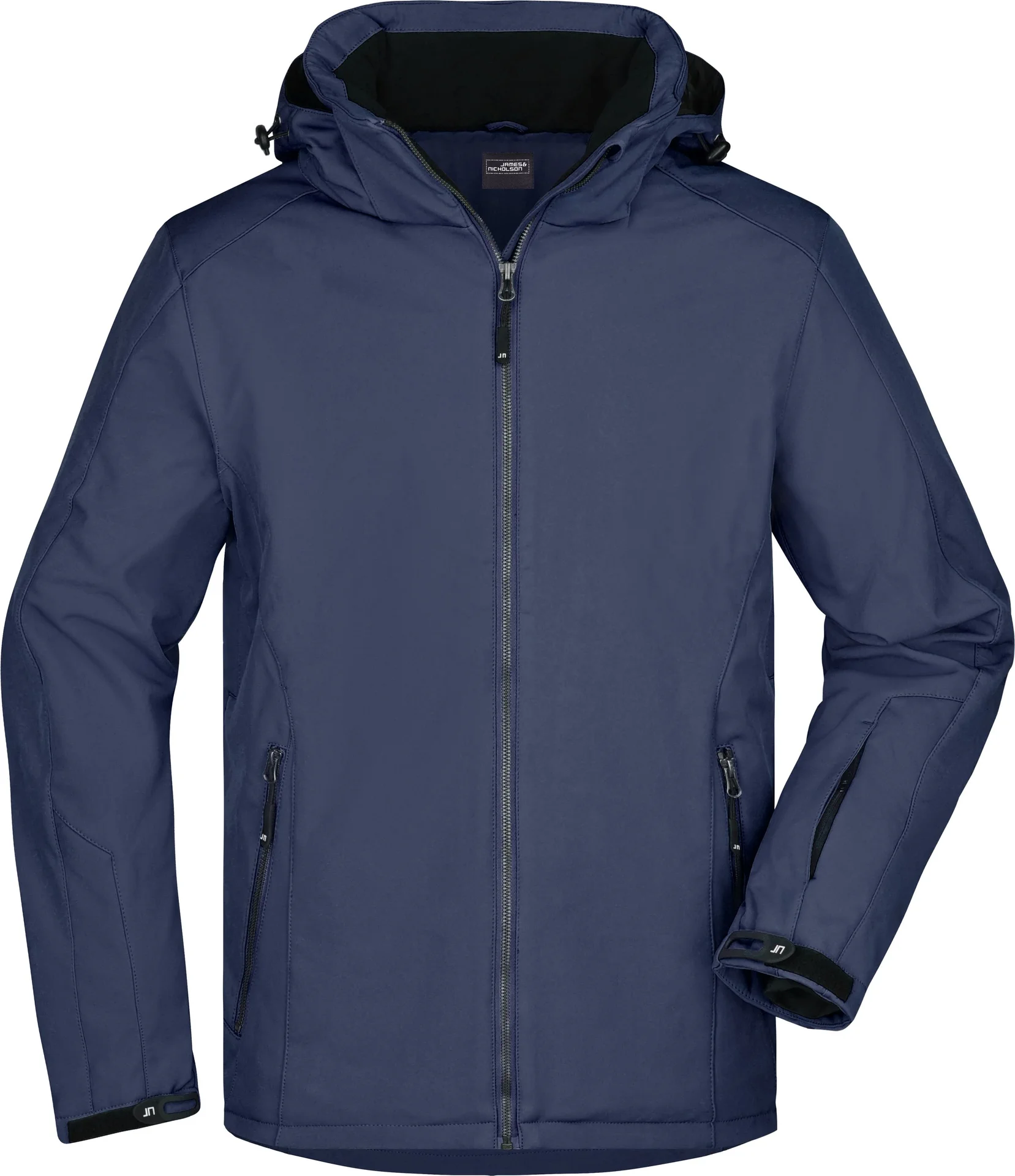 jn1054-mens-wintersport-jacket-navy-front-3 James & Nicholson Men's Wintersport Jacket