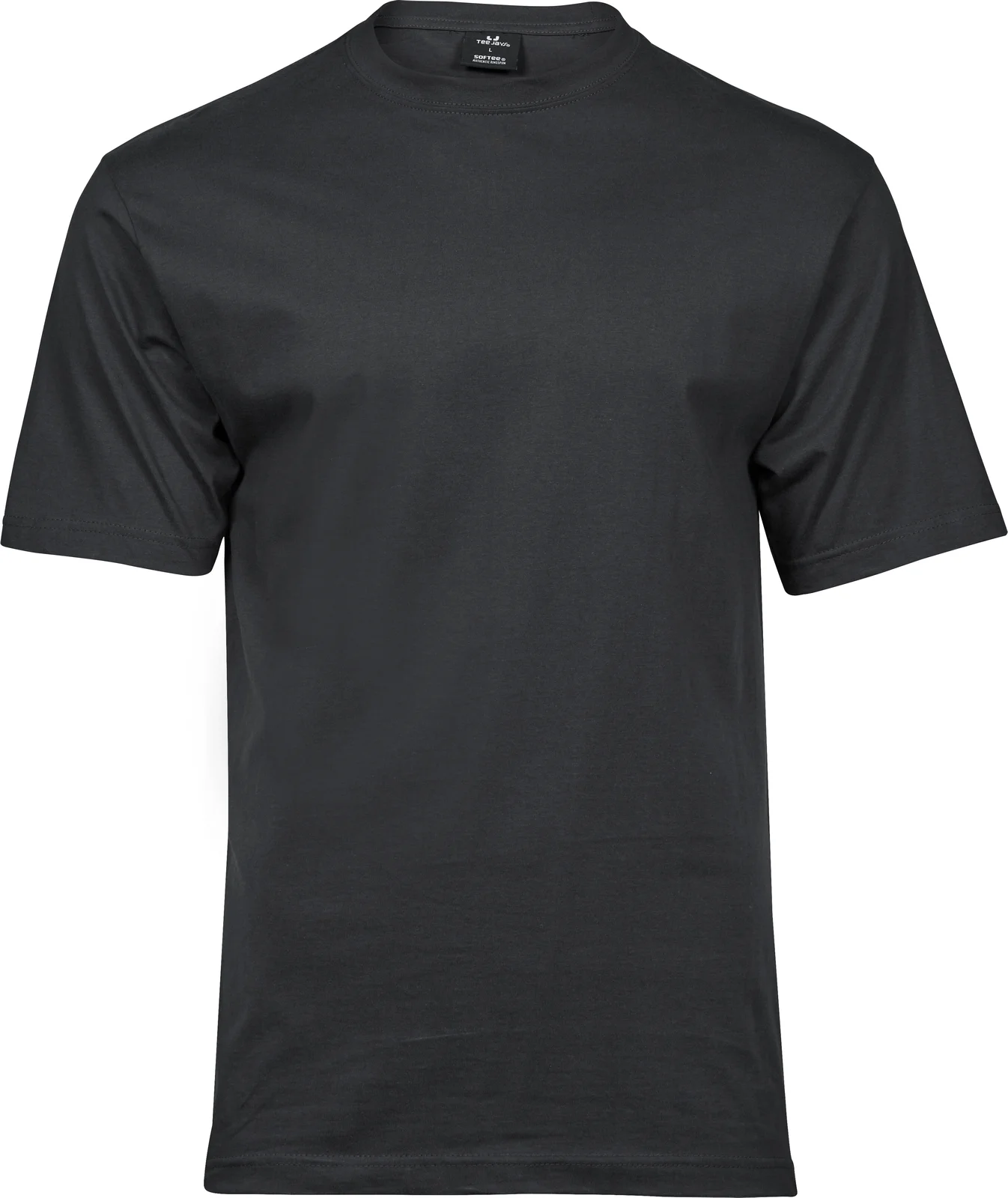 tee-jays-8000-mens-sof-t-shirt-darkgrey-front-1 Tee Jays Men's Sof Tee