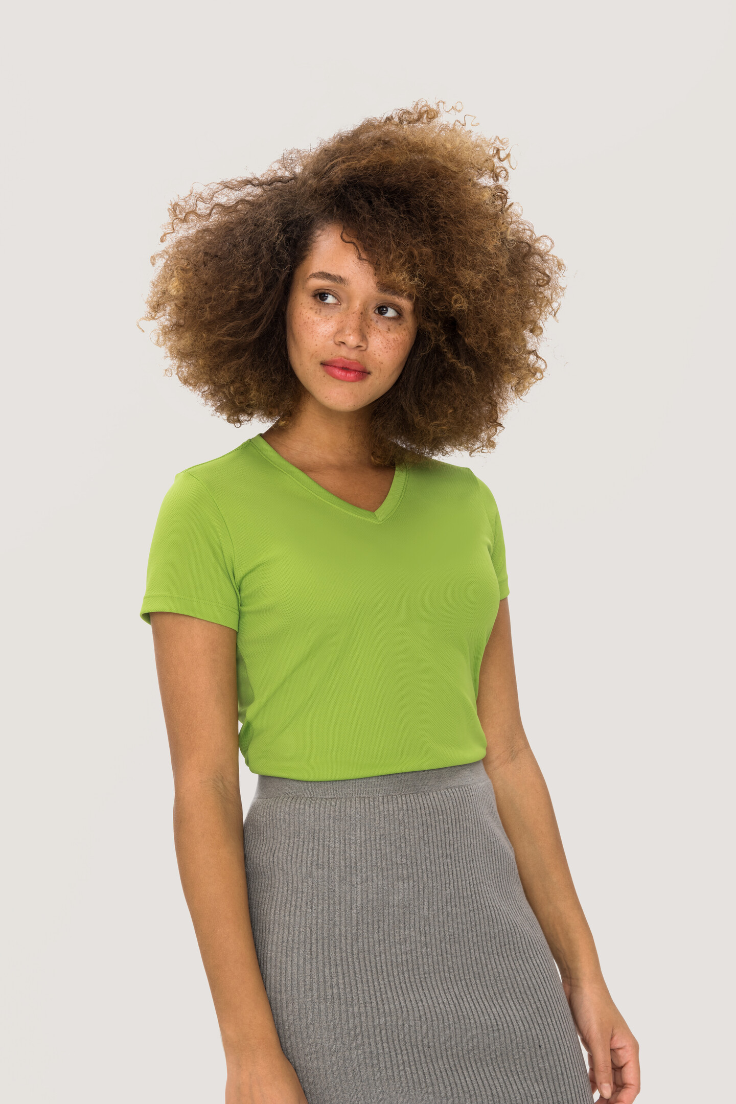 HAKRO Women-V-Shirt 187 Coolmax HAKRO Women-V-Shirt 187 Coolmax