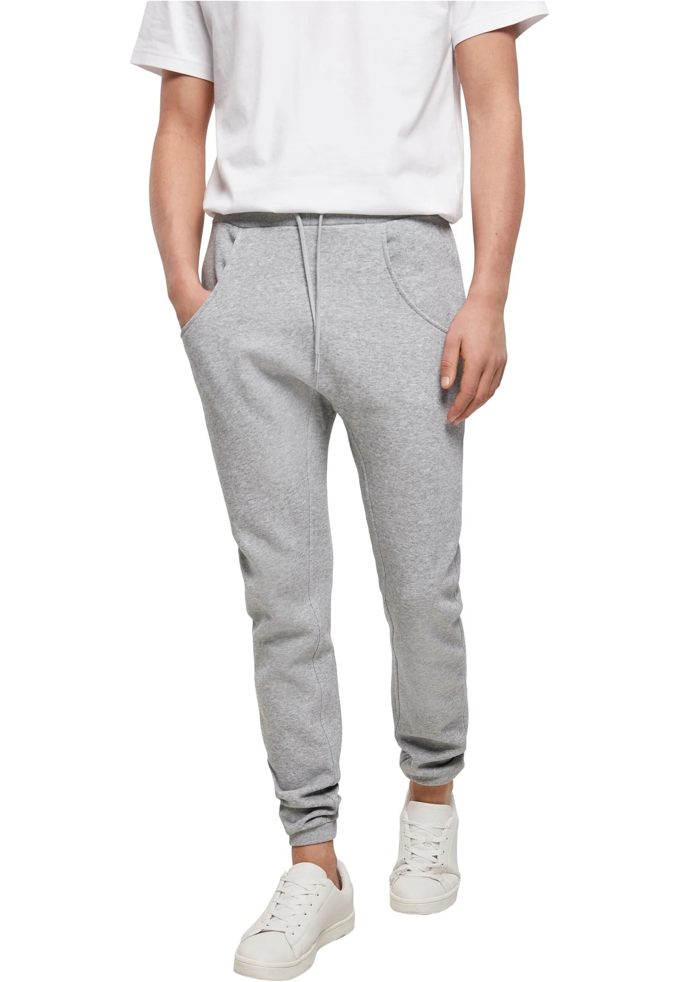 Build Your Brand Heavy Deep Crotch Sweatpants
