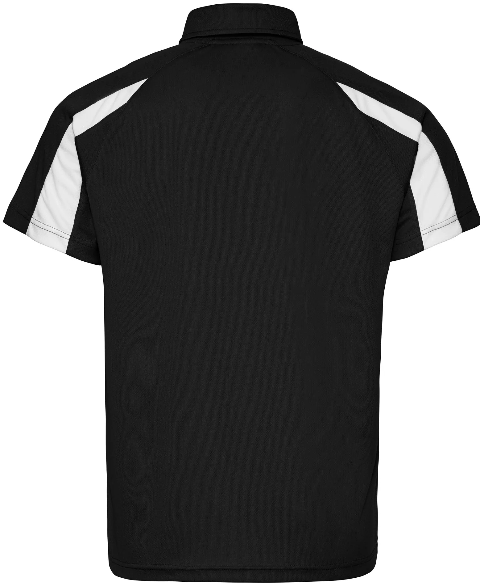 justcool-jc043-contrast-cool-poloshirt-jetblack-arcticwhite-back-3 Just Cool Contrast Cool Polo
