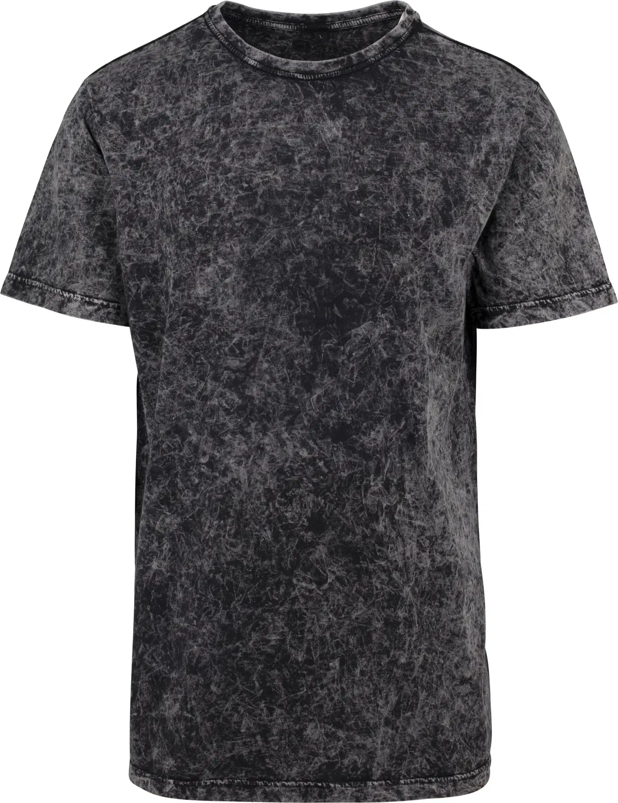 BYB-BY070-acid-washed-t-shirt-darkgrey-front-4 Build Your Brand Acid Washed Tee