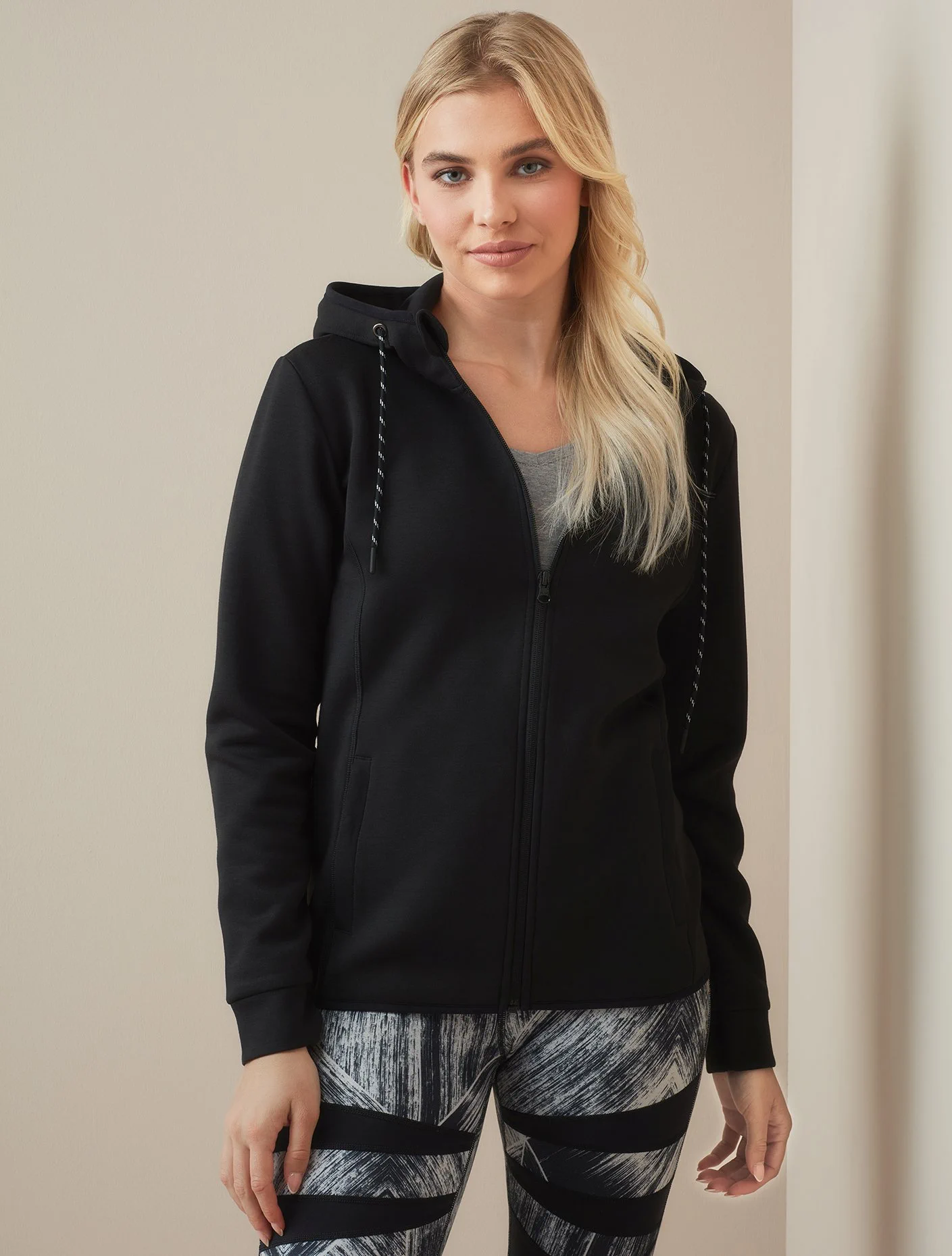 stedman-st5940-scuba-jacket-women-blackopal-model-1 Stedman Recycled Scuba Jacket Women