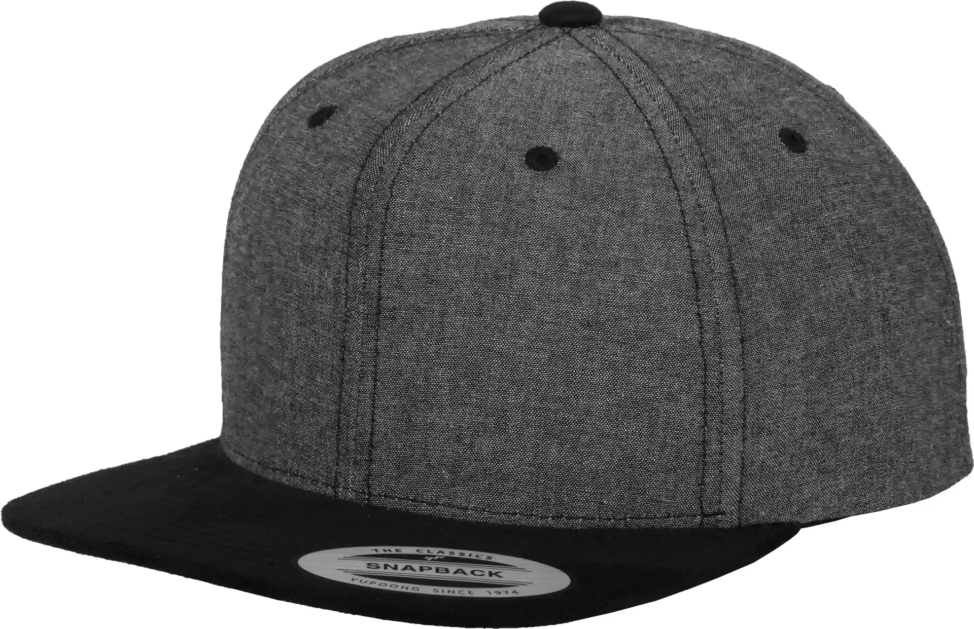 FLEXFIT Chambray-Suede Snapback