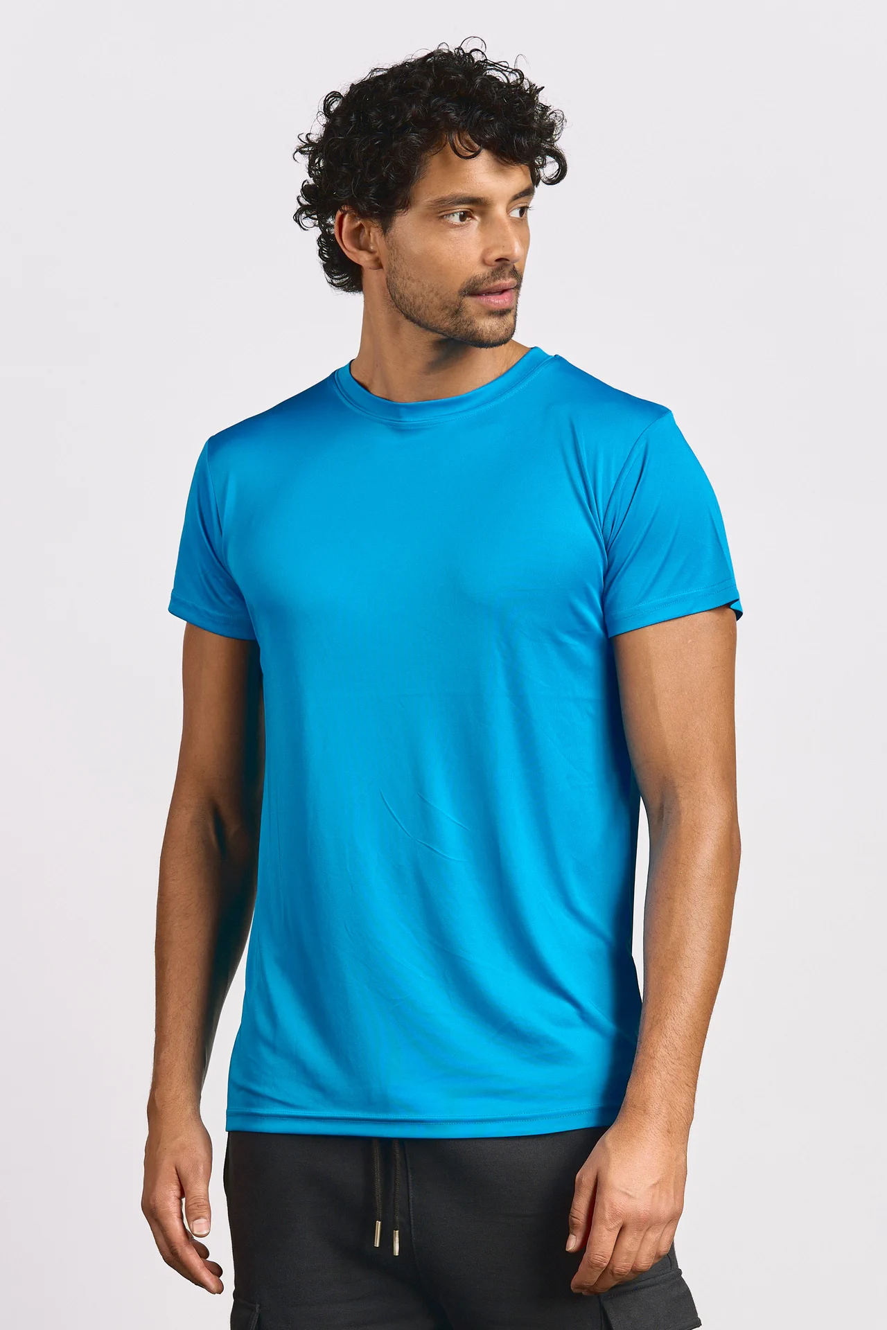 promodoro-3520-mens-performance-t-shirt-atomicblue-model-0 Promodoro Men's Performance-T