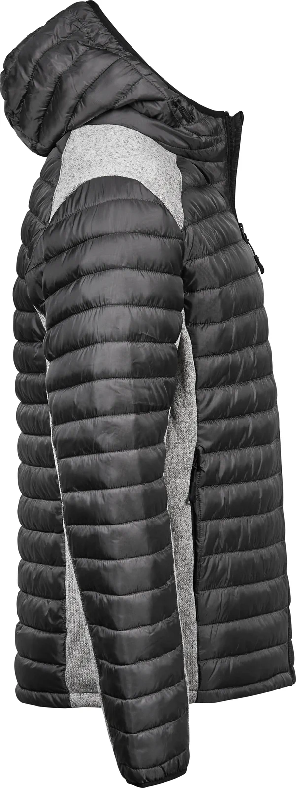 tee-jays-9610-mens-hooded-outdoor-crossover-jacket-spacegrey-greymelange-right-4 Tee Jays Men's Hooded Outdoor Crossover Jacket
