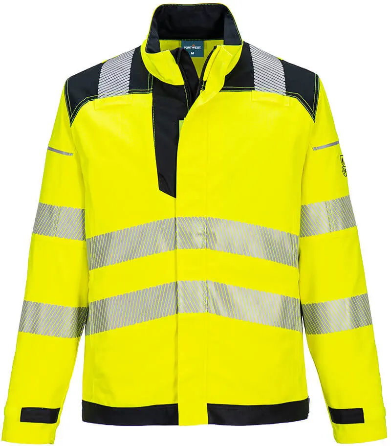 PORTWEST Warnschutz Arbeitsjacke Multinorm PW3 FR 